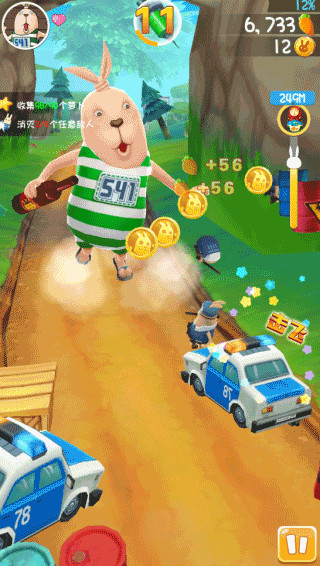 逃亡兔官方手游怎么玩图片2