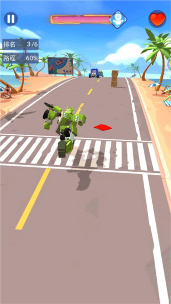 汽车人变形热血赛车无限金币无限钻石无限蓝图破解版截图4