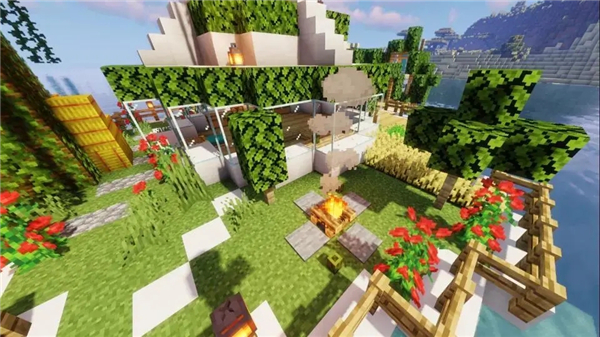 我的世界水上基地建筑教程图片15