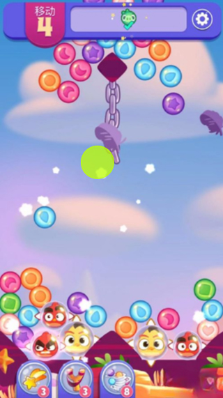 愤怒的小鸟梦幻爆破第36关通关攻略6