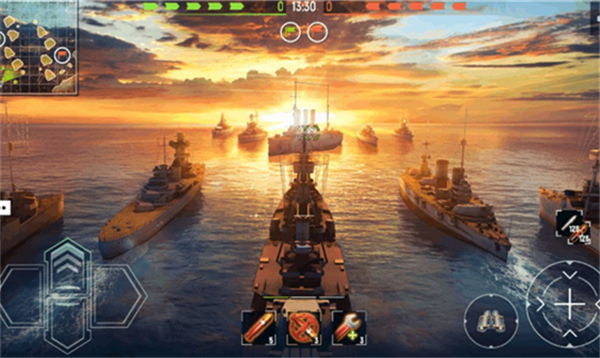 海战现代战舰国际服宣传图