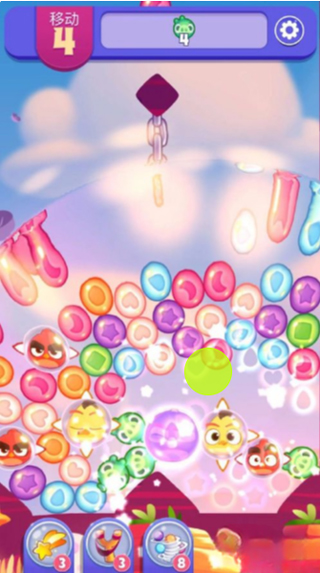 愤怒的小鸟梦幻爆破第36关通关攻略5