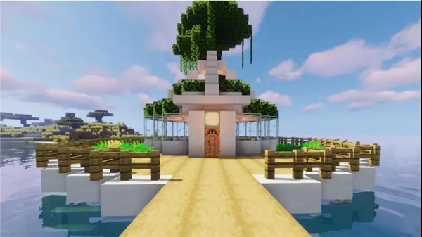 我的世界水上基地建筑教程图片13