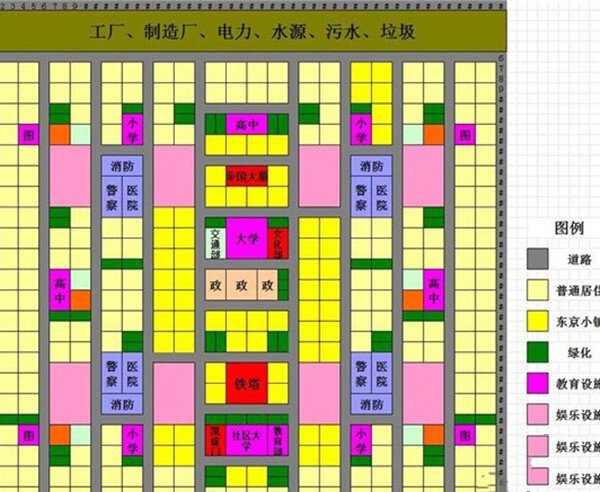 模拟城市我是市长怎么合理布局2