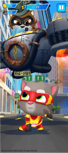 汤姆猫英雄跑酷游戏官方正版实力提升技巧图片2