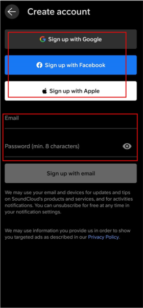 SoundCloud App截图3