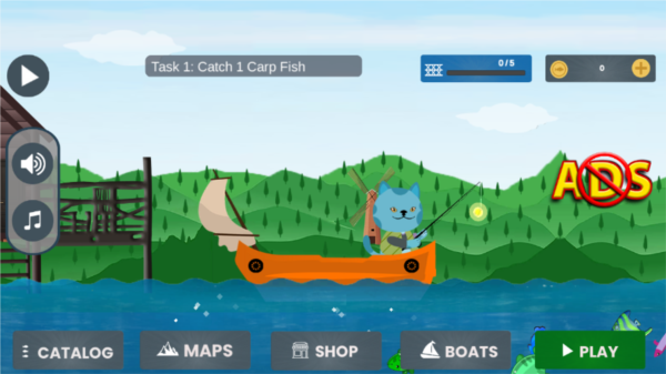 小猫钓鱼模拟器图片2