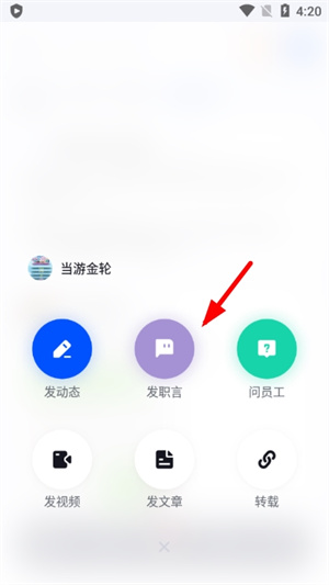 脉脉官方版怎么发匿名动态截图2