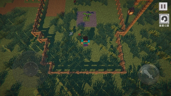 植物大战僵尸MC版宣传图