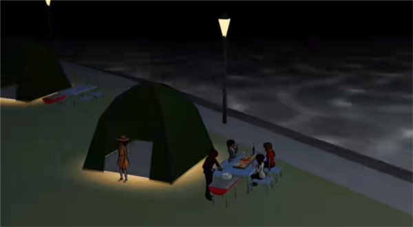 樱花校园模拟器露营地版图片