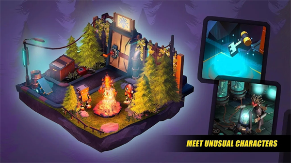 微型充电机器人宣传图