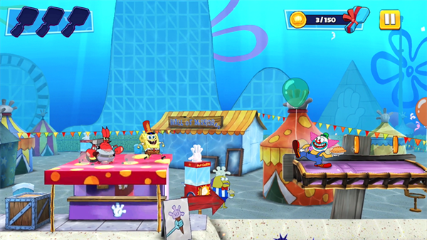 海绵宝宝蟹堡追击令新手攻略图片1