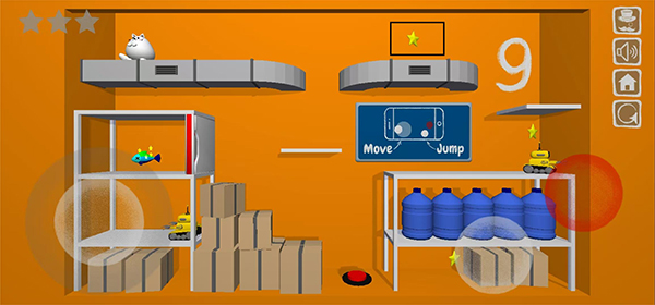 双重猫咪第九关攻略截图1