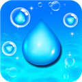 水滴泡泡爆破