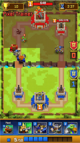 像素皇室战争游戏玩法图片2